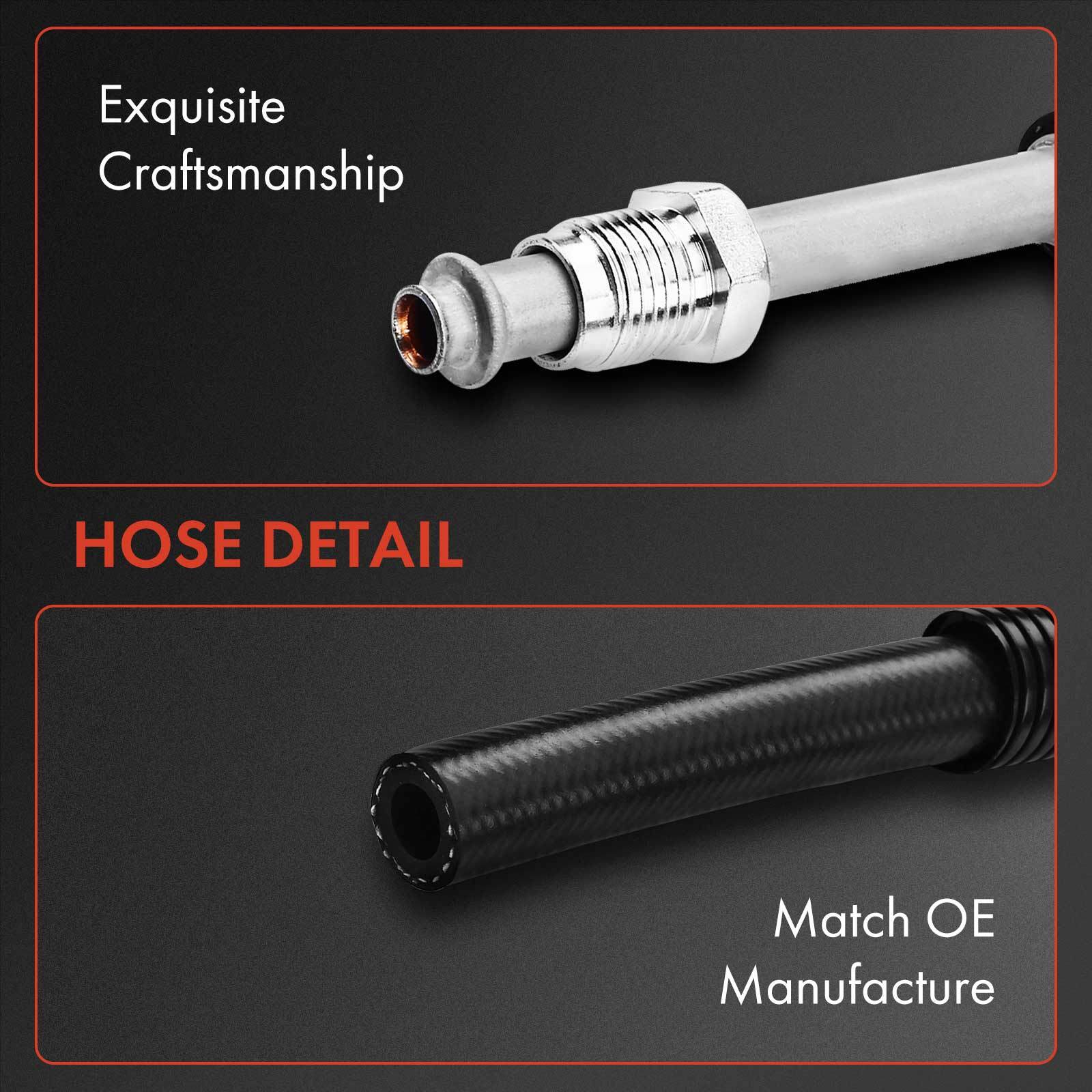 4x Power Steering Pressure & Return Hose for Dodge Ram 2500 Ram 3500 98-02 5.9L