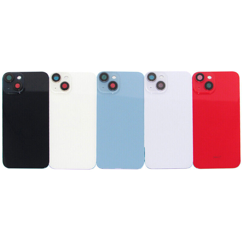 Replacement Rear Back Glass Big Hole For iPhone 14/14 Plus /15/Pro Max Cover Lot