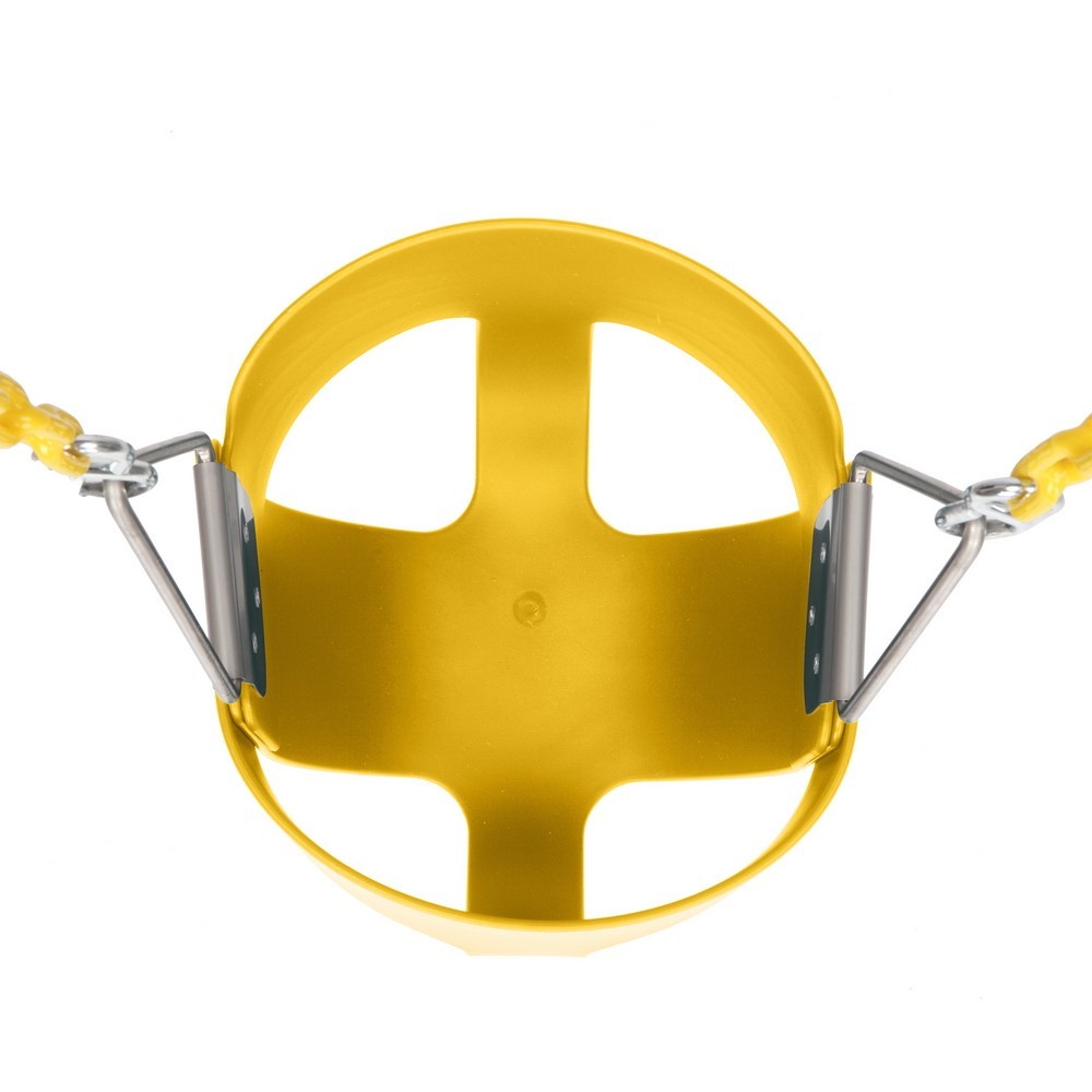 Toddler Bucket Swing, High Back Full Kids Bucket Swings Seat Outdoor Backyard