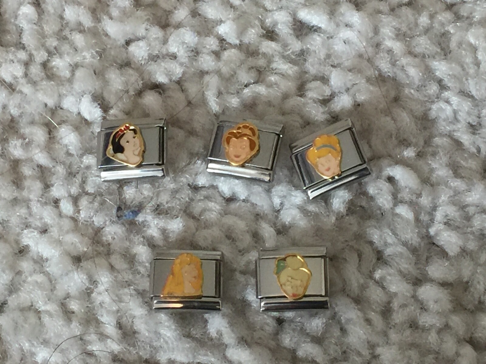 Disney 9mm Italian Add-A-Link Charms Stainless Steel 17 Different You choose