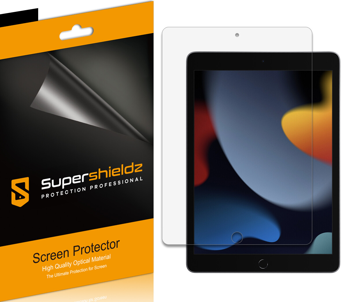 3X Supershieldz Clear Screen Protector for Apple iPad 10.2 (9th/ 8th/ 7th Gen)