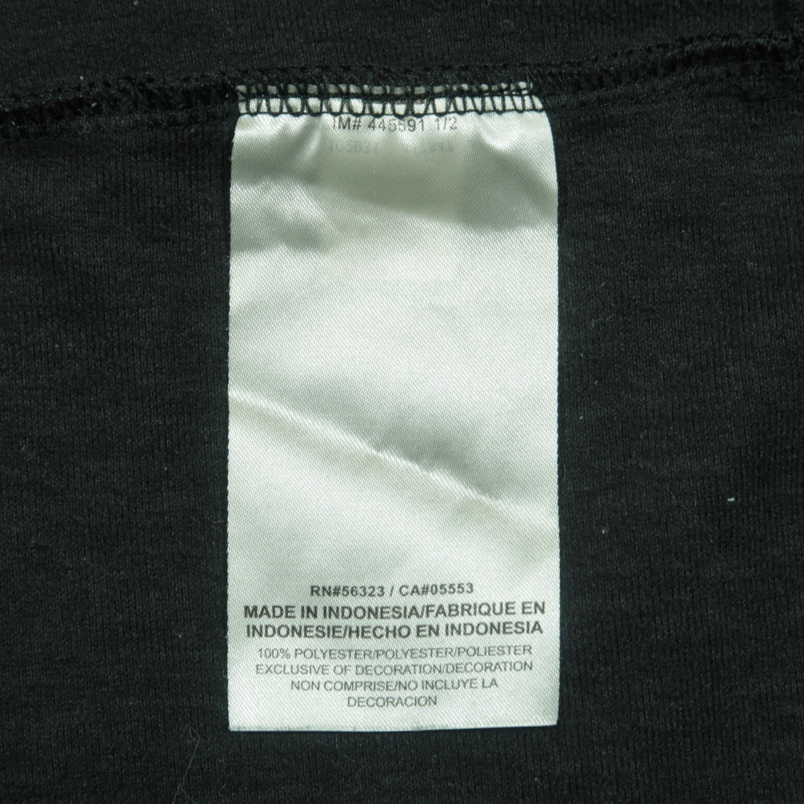 Nike Georgia On Field Pullover Mens S Black Lightweight Fleece Lined Sideline