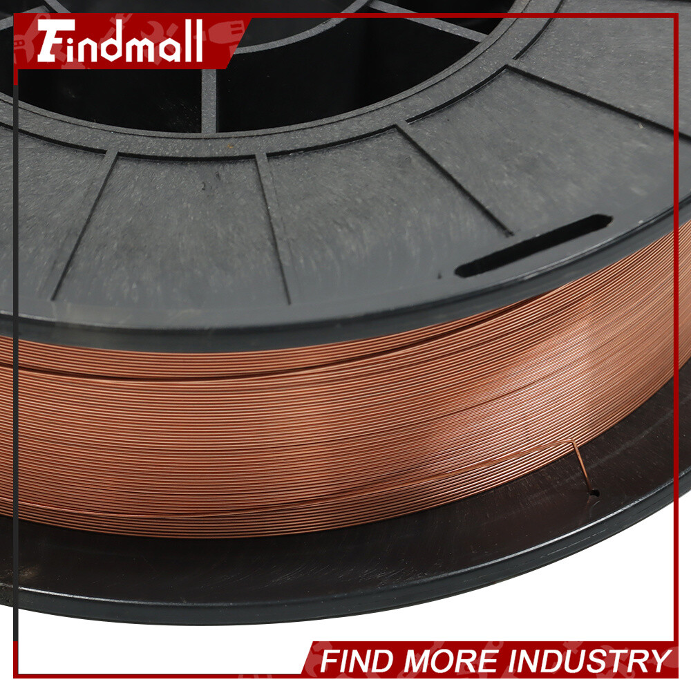 Findmall 2 Roll ER70S-6 .023" (0.6 mm) Mild Steel MIG Welding Wires (2 x 10-Lbs)