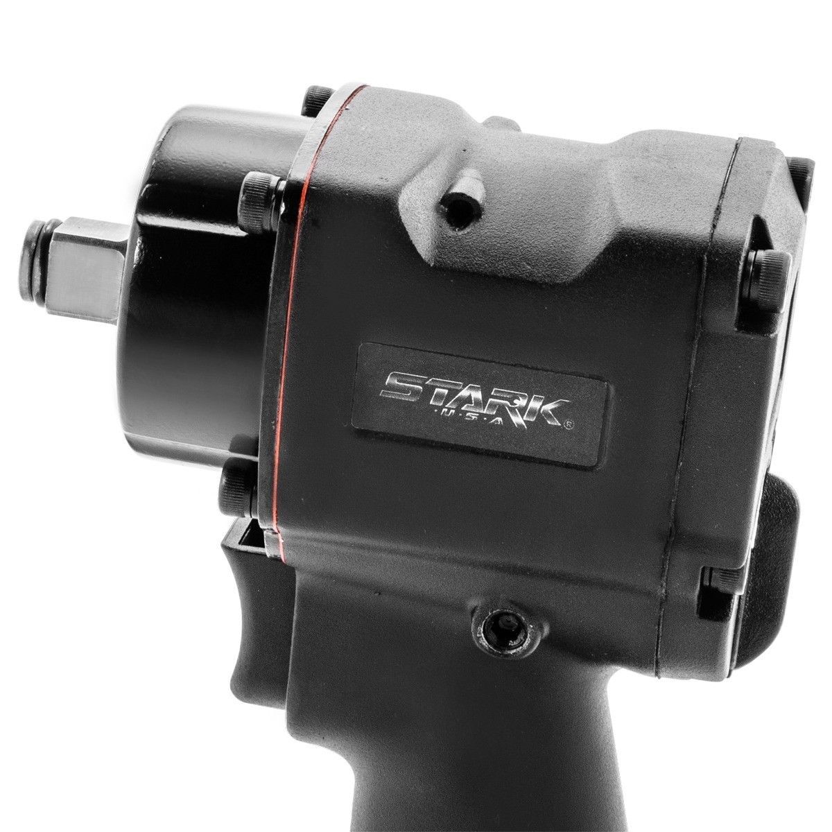 Stark USA 1/2" DR Drive Air Impact Wrench Composite Pneumatic 500 ft/lb Torque