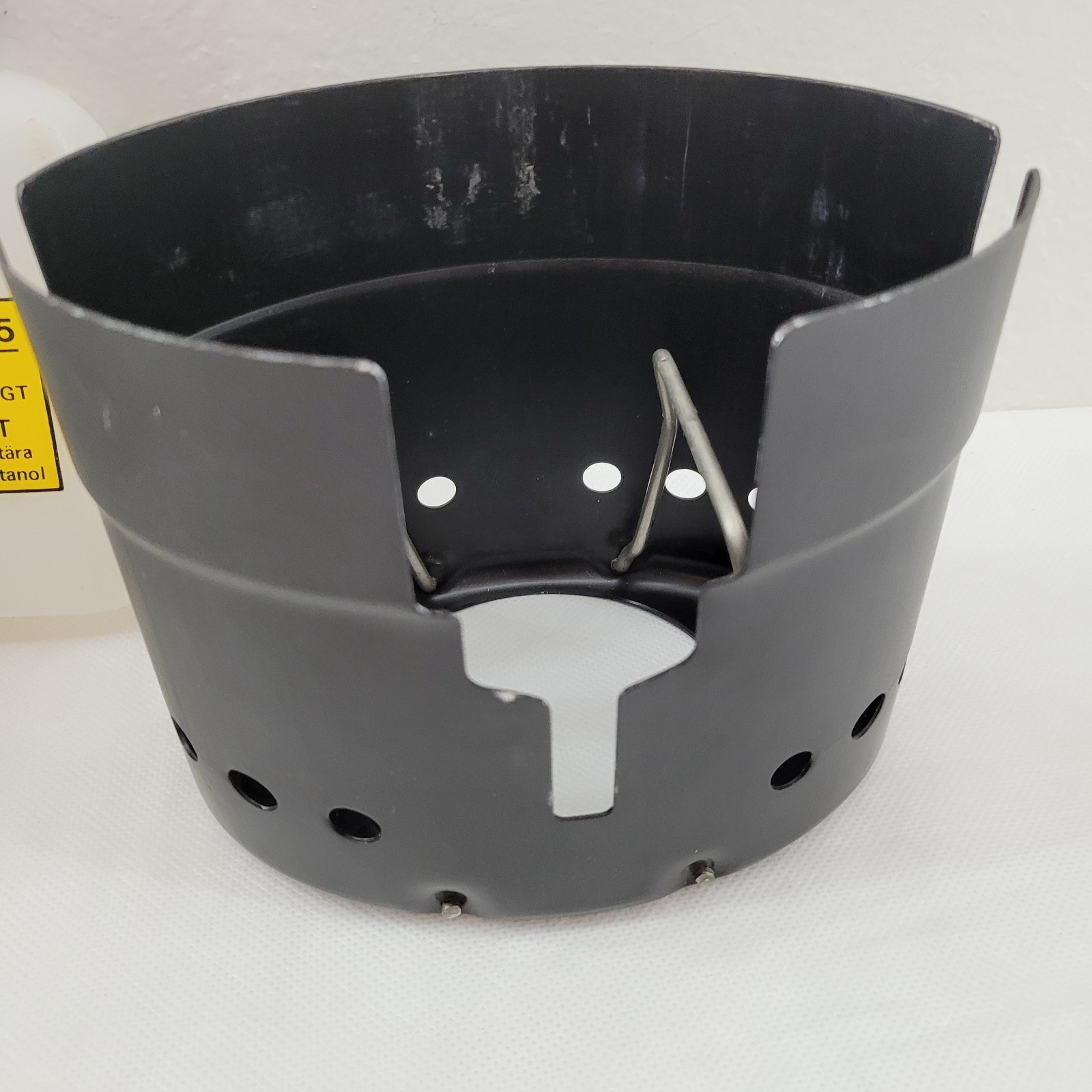 60s -80s Swedish Army Trangia Windshield Stove + Mess Kit + Burner + Bottle NOS