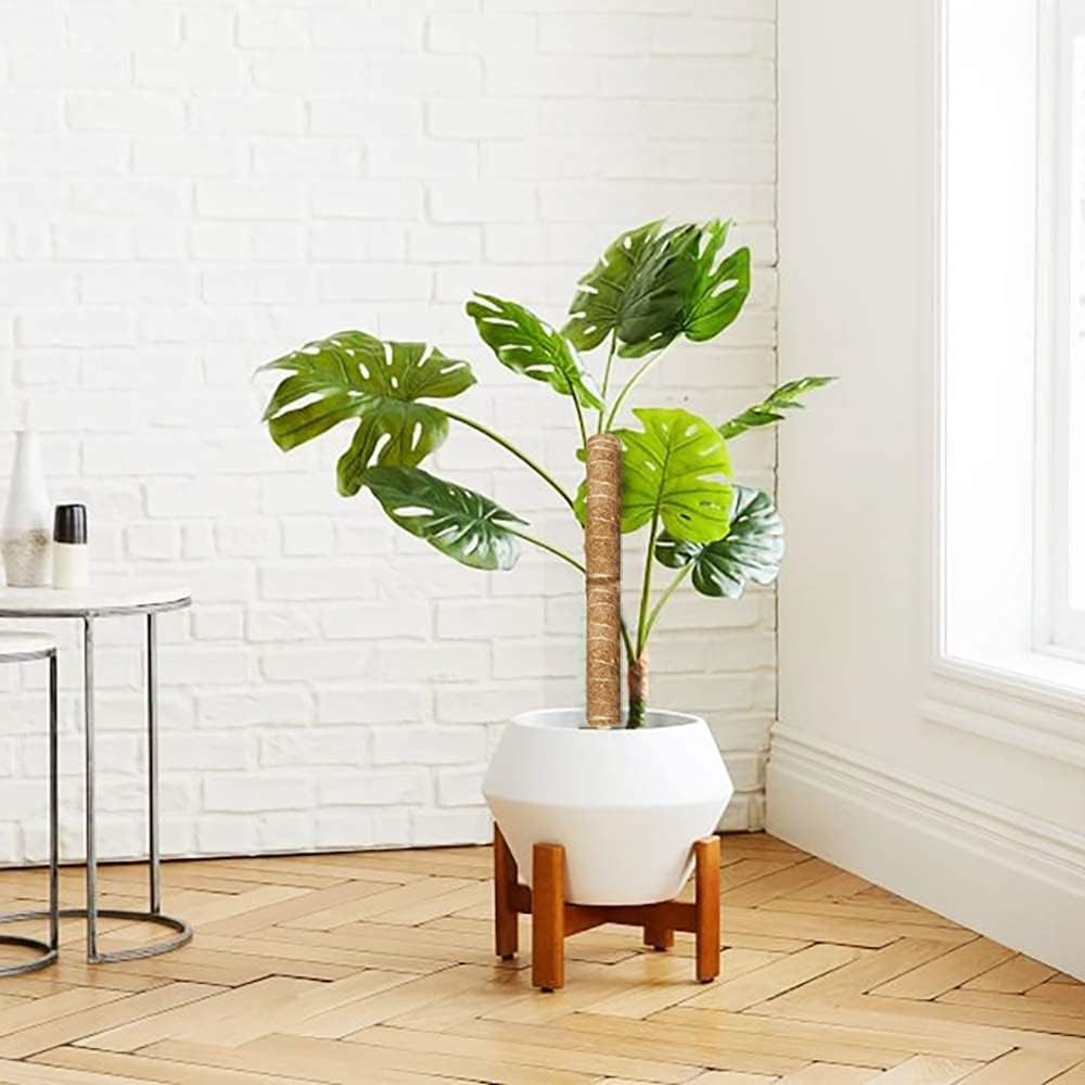 30 Inch Moss Pole for Climbing Plants - 2 Pack 15 Inch Coir Totem Pole Plant Sup