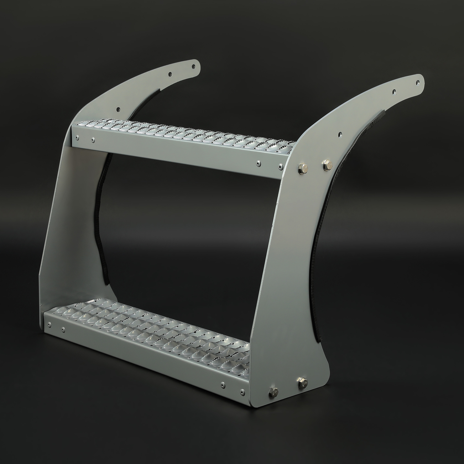 26" Fuel Tank Step For Peterbilt All Models Silvery Non-Slip Fuel Tank Stair