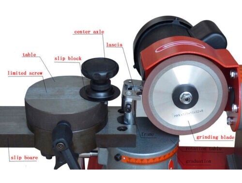 8-70cm Saw Blade Grinder Mill Sharpener Machine for Alloy material saw blade