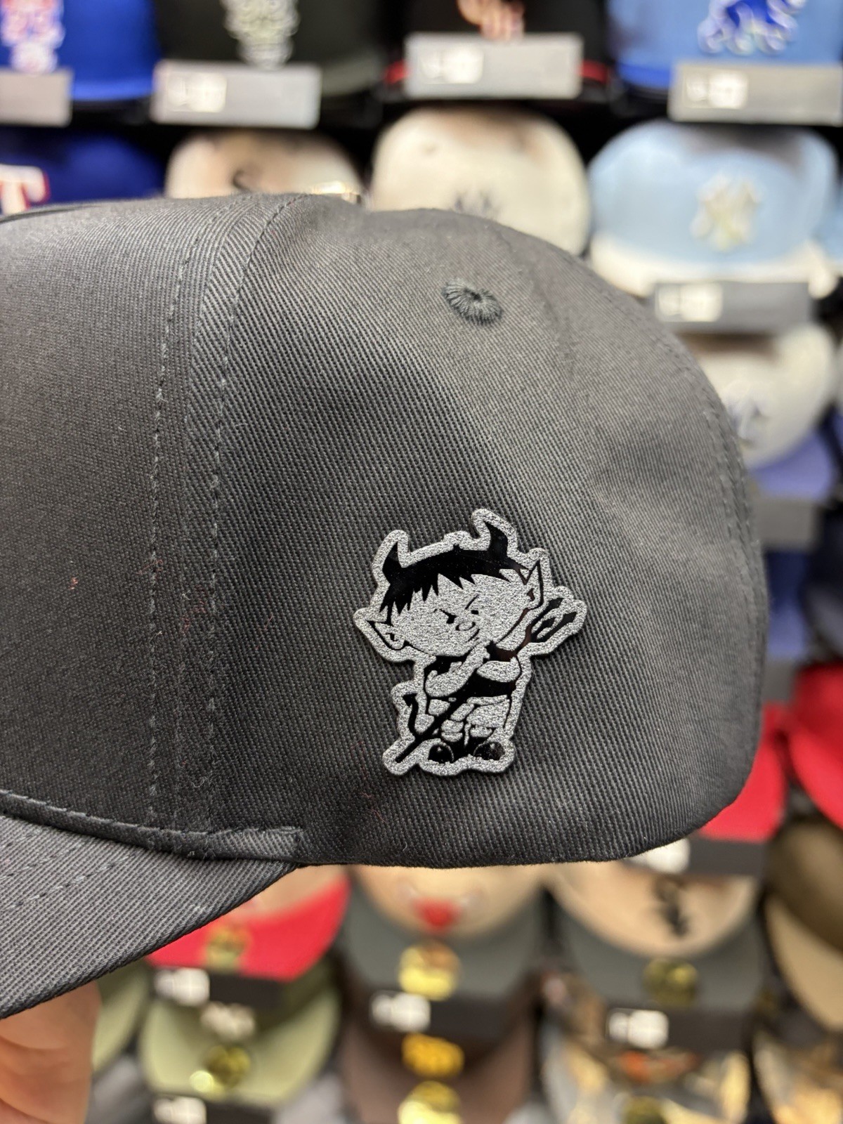 Toluca F.C Black Adjustable Snapback Hat