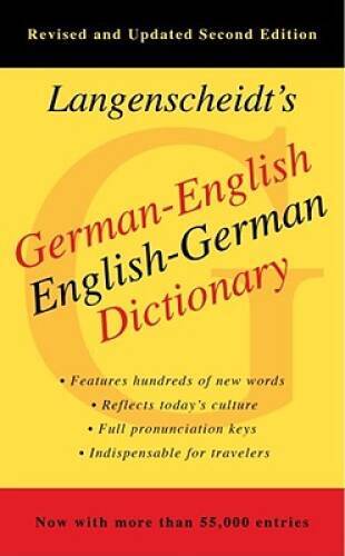 German-English, English-German Dictionary, 2nd Edition - GOOD