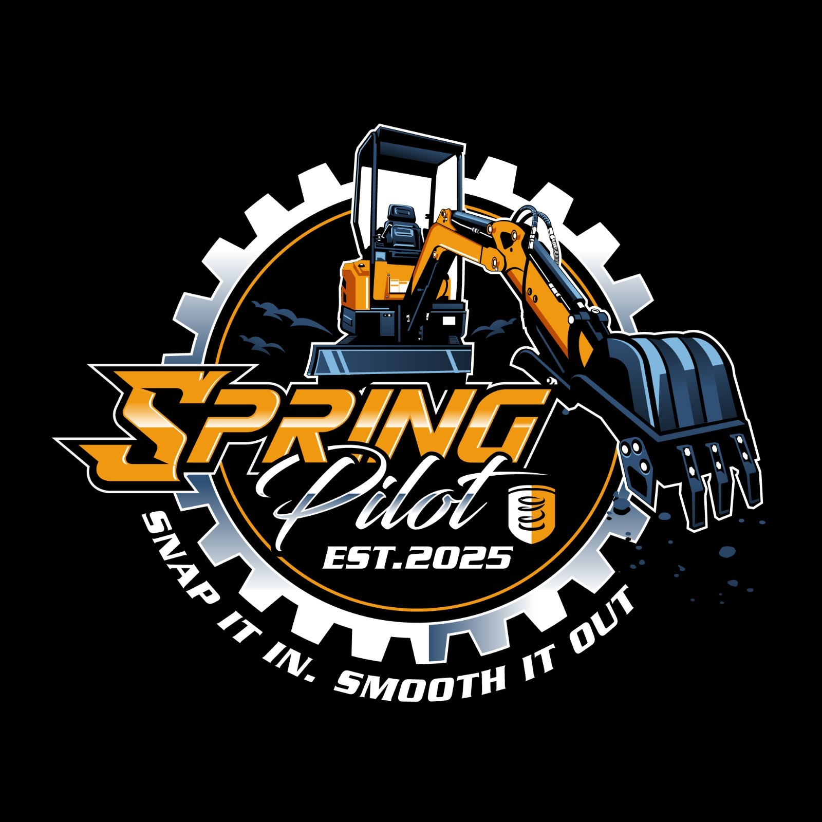 AGT H15R - Spring Mod for Mini Excavator, Skid Loader, Heavy Equipment