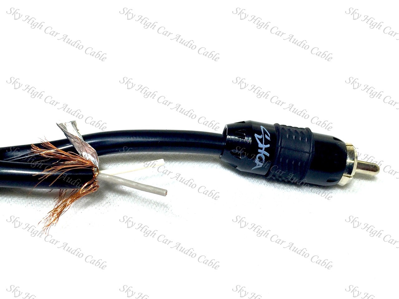 Sky High Car Audio Premium 1 Male to 2 Female RCA Splitter OFC Signal Noise 1M2F