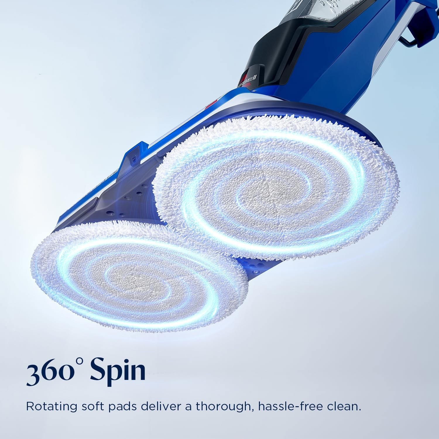 SpinWave Hard Floor Expert Corded Spin Mop Cleaner with Washable mop Pads for Se