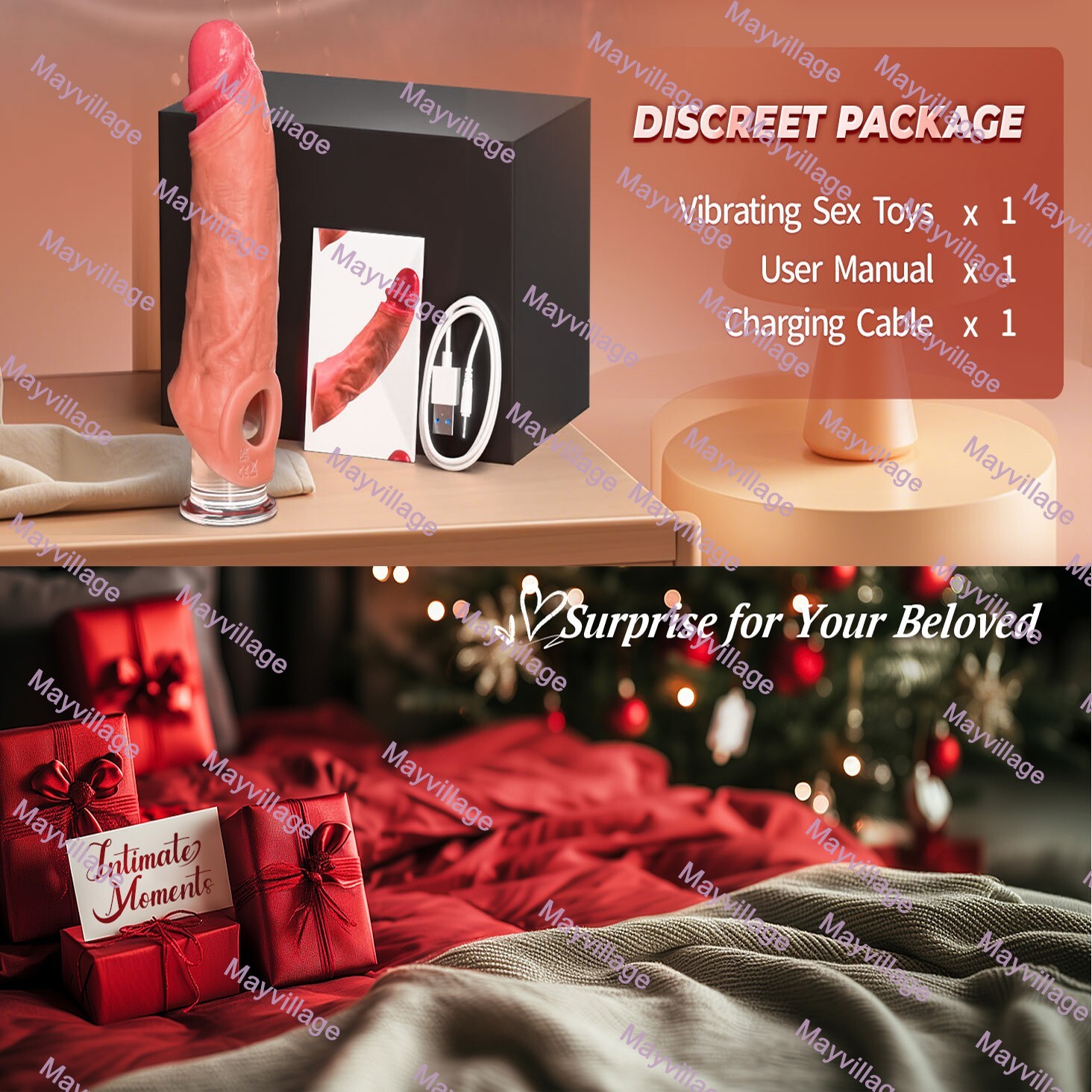 Male Cock-Girth-Enlarger-Enhancer-Penis-Extension-Extender-Sheath-Sleeve-Men Big