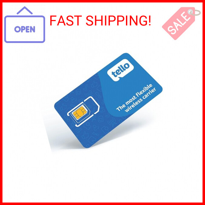 Tello Mobile - Bring Your Own Phone - 3 in 1 SIM Card Kit