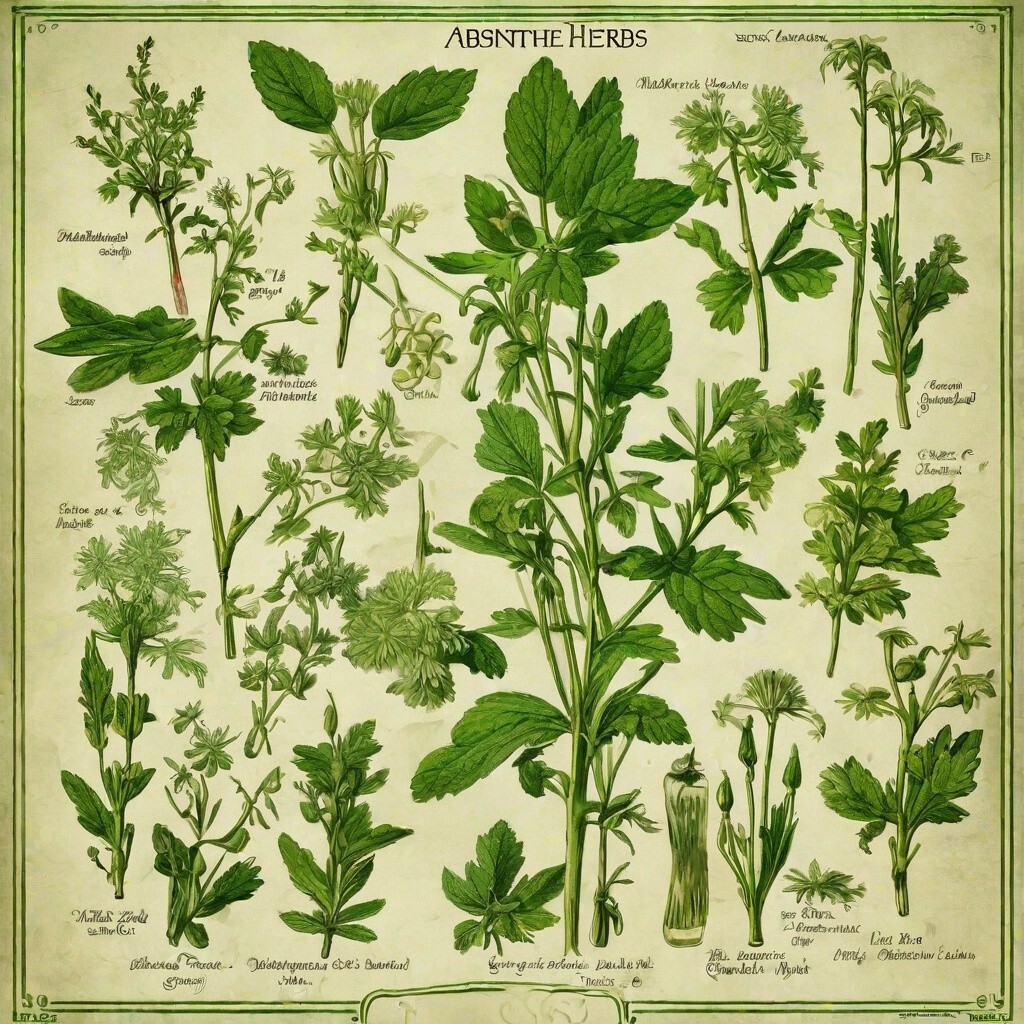 Absinthe Kit Botanic Herb Mix Wormwood Anise Fennel Many More! Potent USA