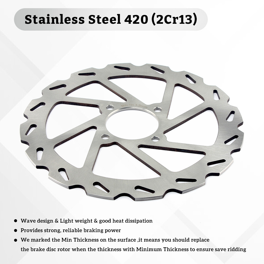 Rear Brake Disc Rotor For Yamaha Warrior 350 YFM350X 1990-2004 2000 2001 2002 03