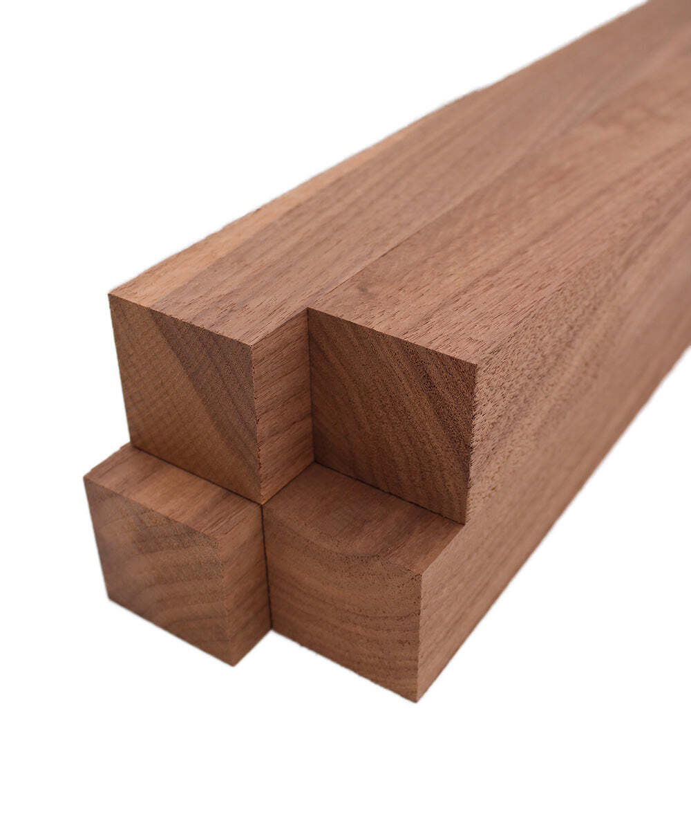 Walnut Turning Blank Squares - 2" x 2" (4 Pcs)