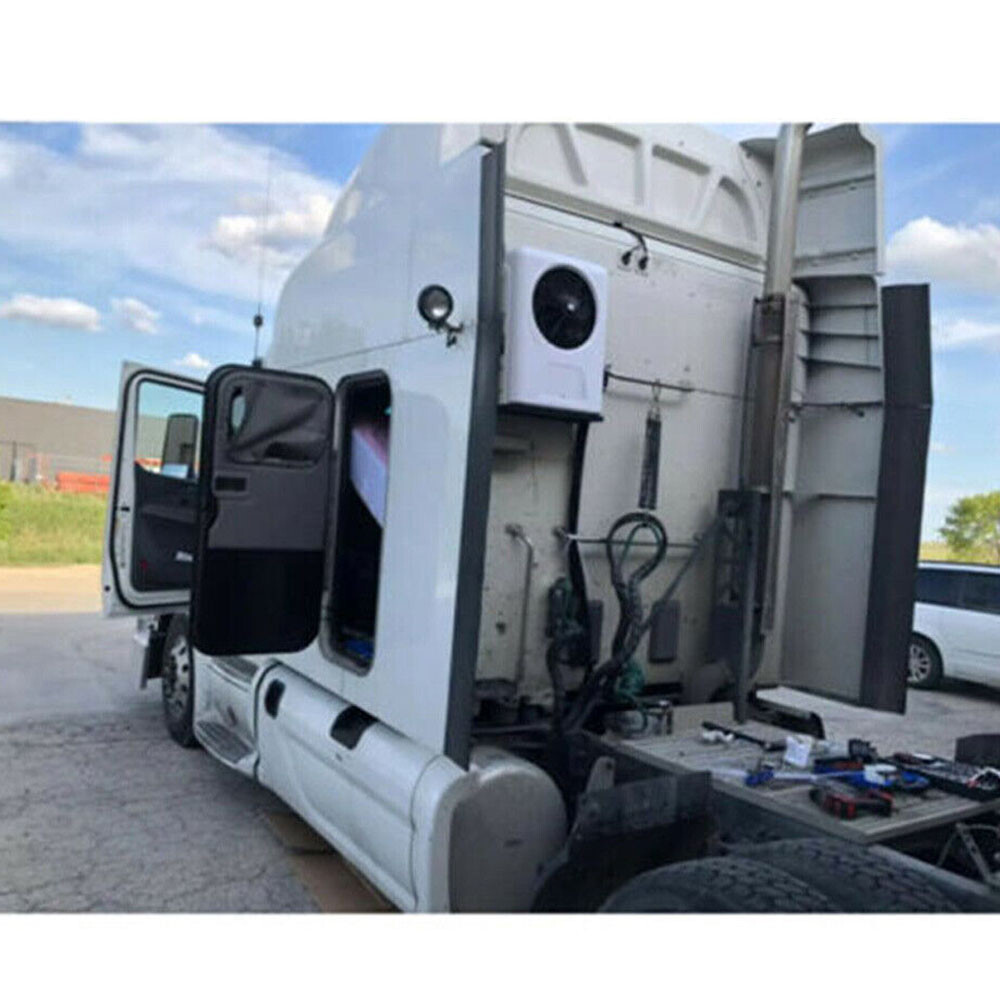12000 BTU 12V Truck Cab Air Conditioner Split AC Fits Semi Trucks Bus RV Caravan