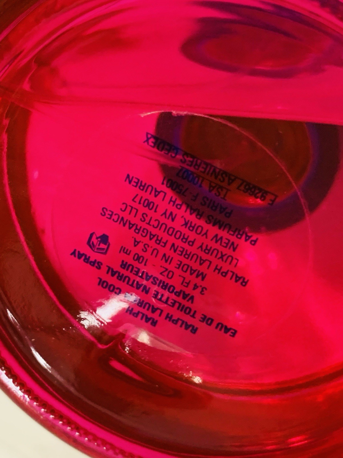 RALPH LAUREN COOL EAU DE TOILETTE 3.4oz 100ml DISCONTINUE As picture