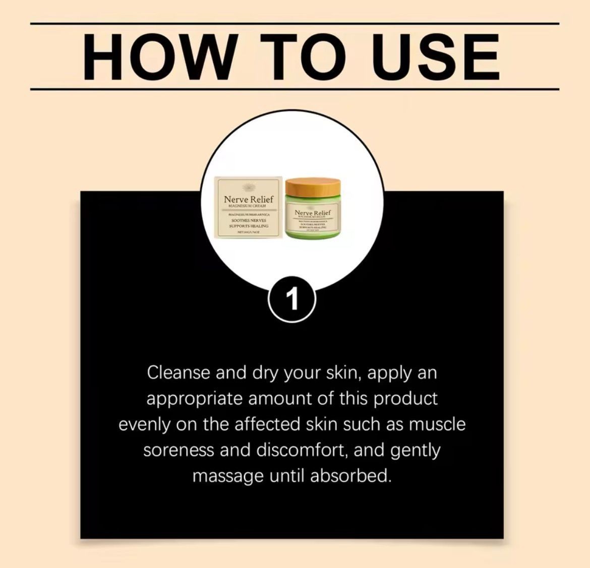 Total Relief Magnesium Cream, Nerve Relief Magnesium Cream