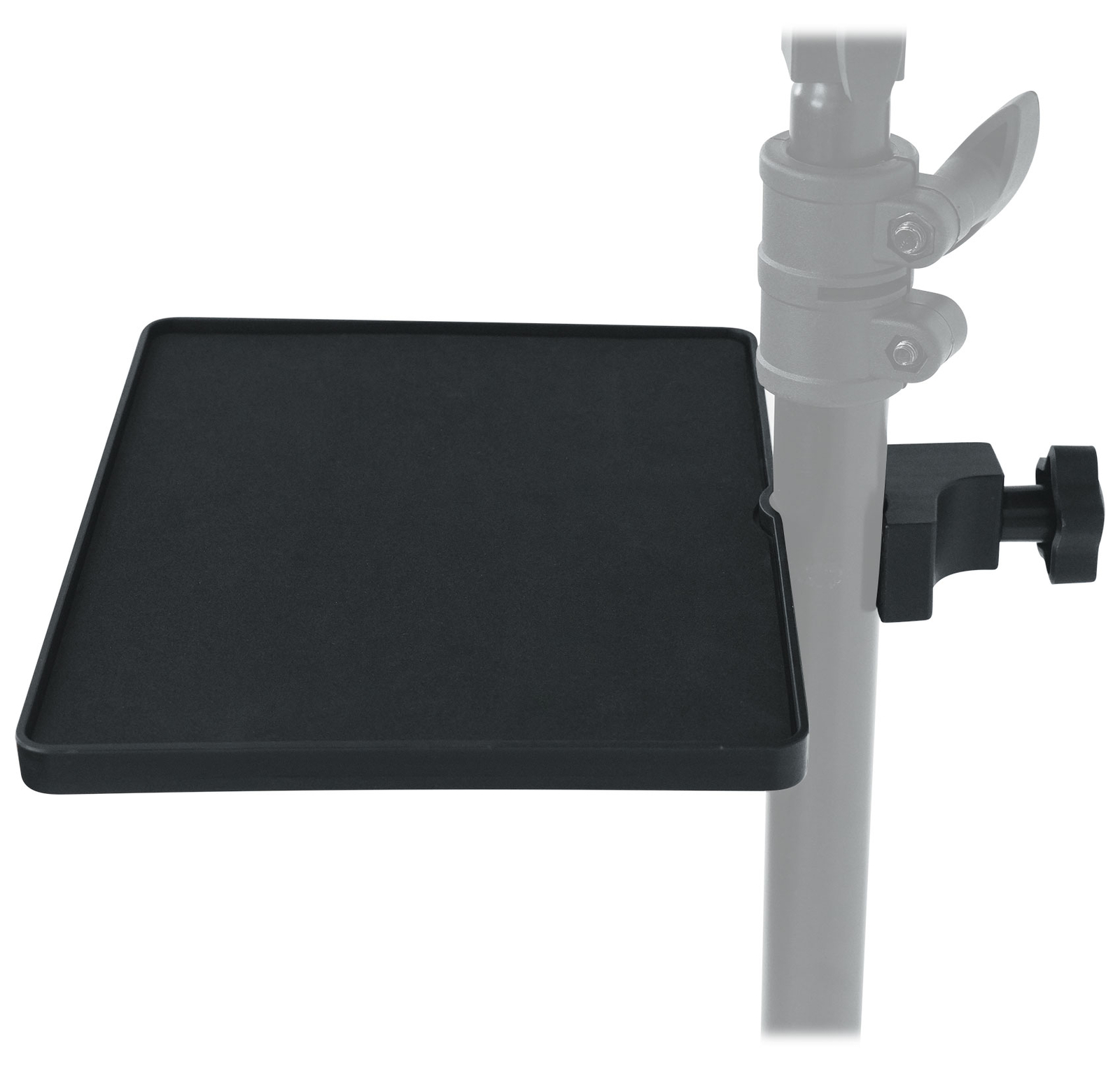 Rockville MTRAY Clamp-On Tray Utility Shelf For Any Mic Stand (9.7" x 7.3")