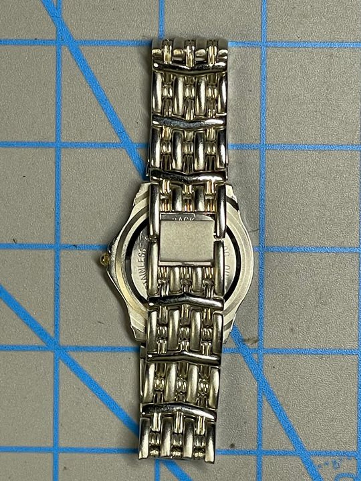 Quartz Caesars Palace Wristwatch Watch Stainless Steel Back Japan Casino Hotel