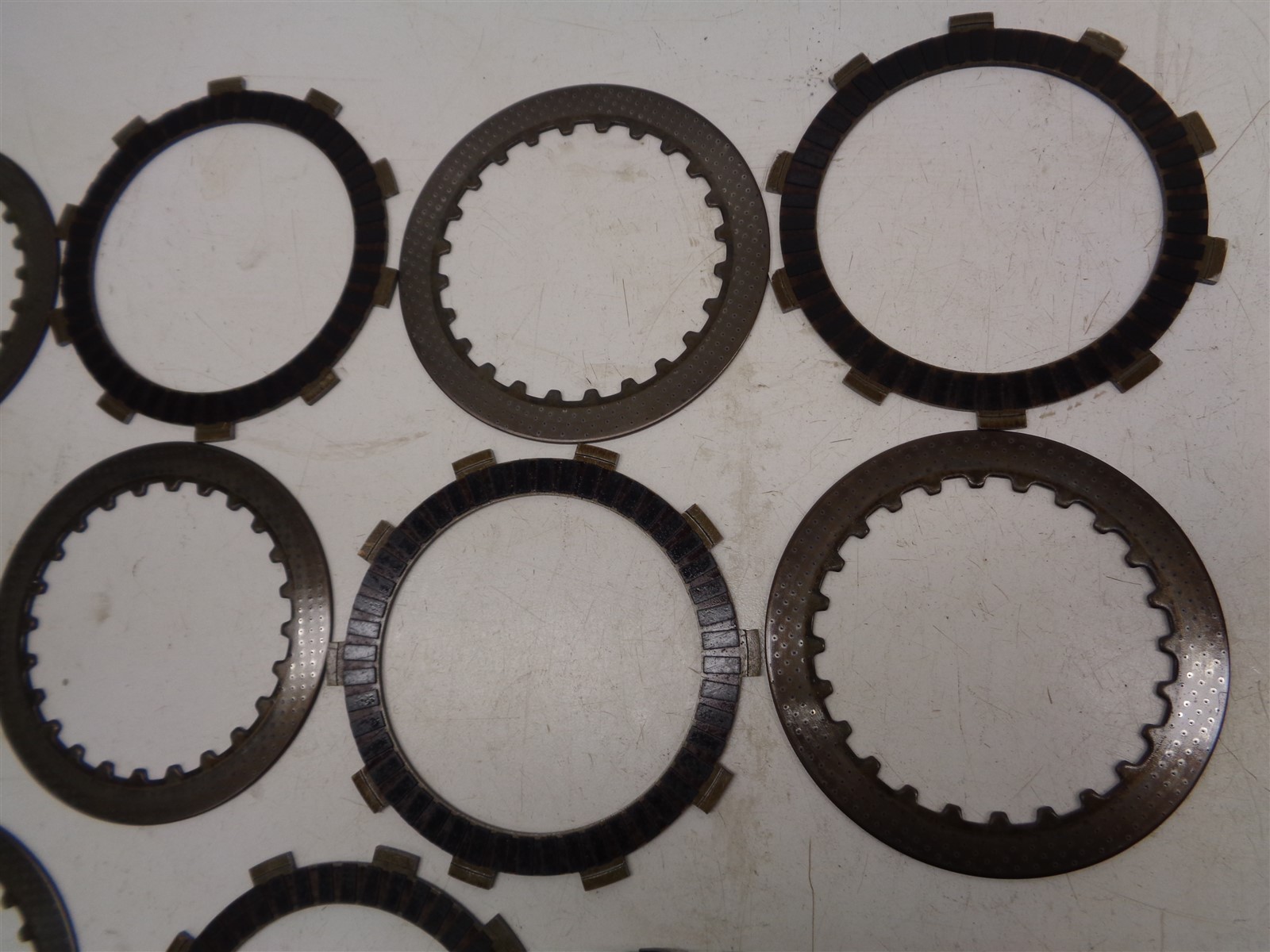 (L) 2005 Honda TRX400EX Inner Clutch Disks & Plates w Springs