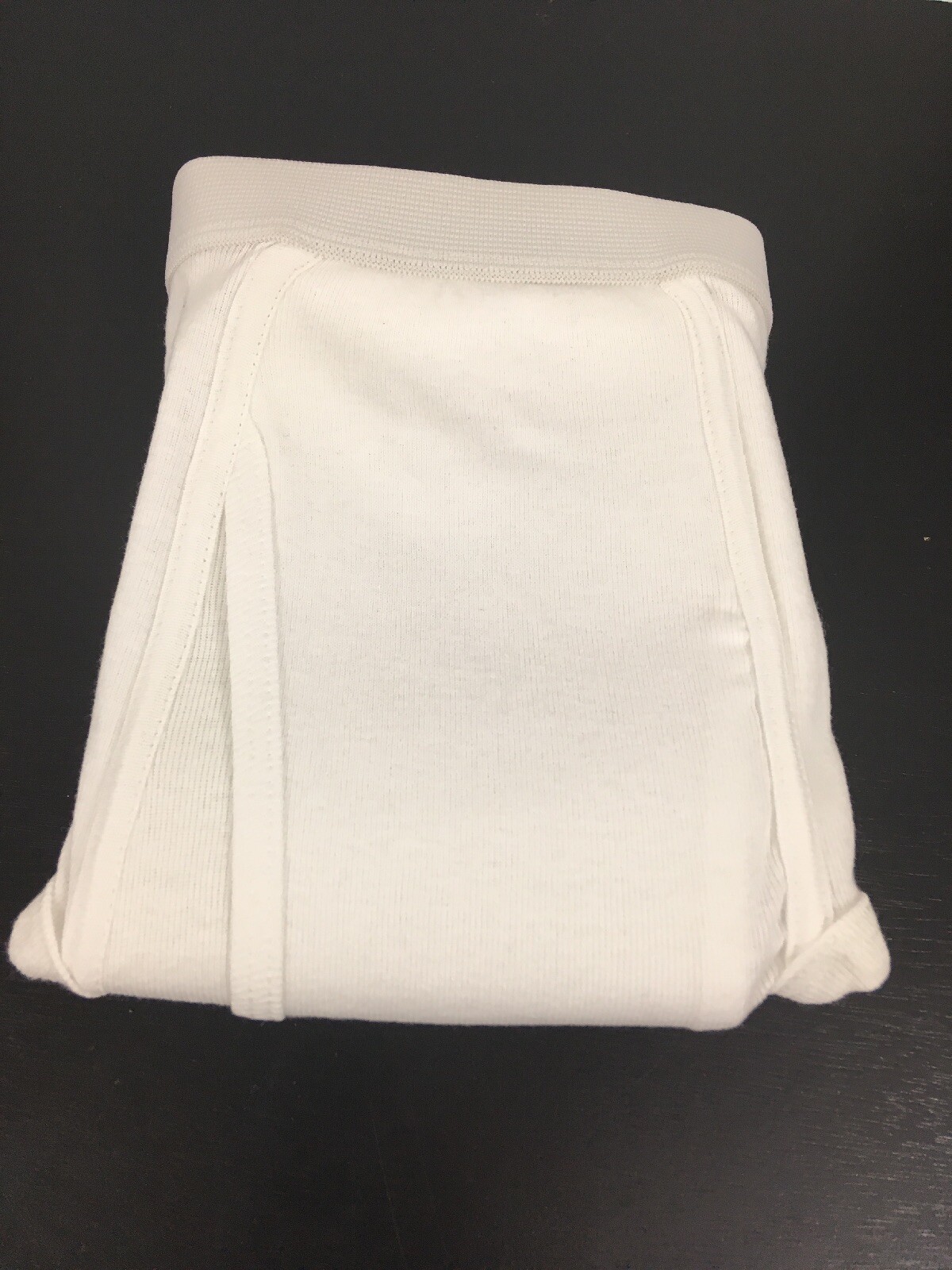 WearEver Men's Washable Incontinence Briefs Leak Control Underwear WHITE, SM-3X