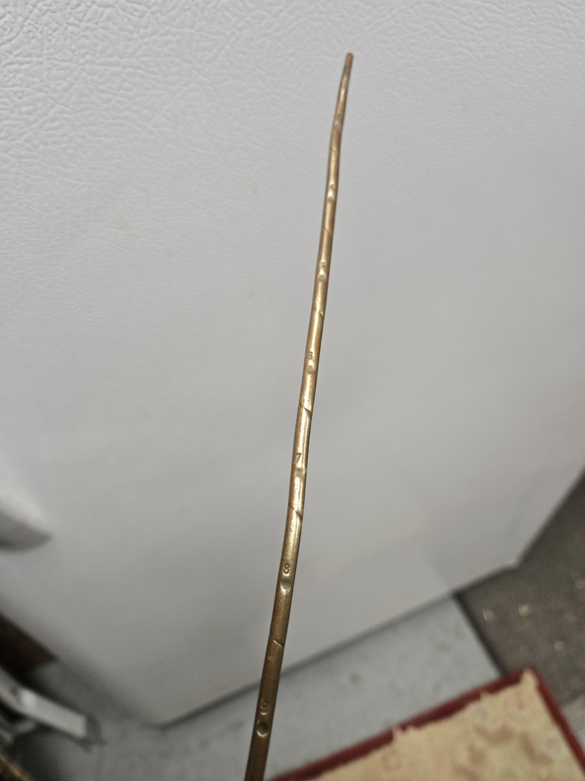 Old VIntage Antique Medical Tool Uterine Barnes Sound Calibrated F Walters & Co