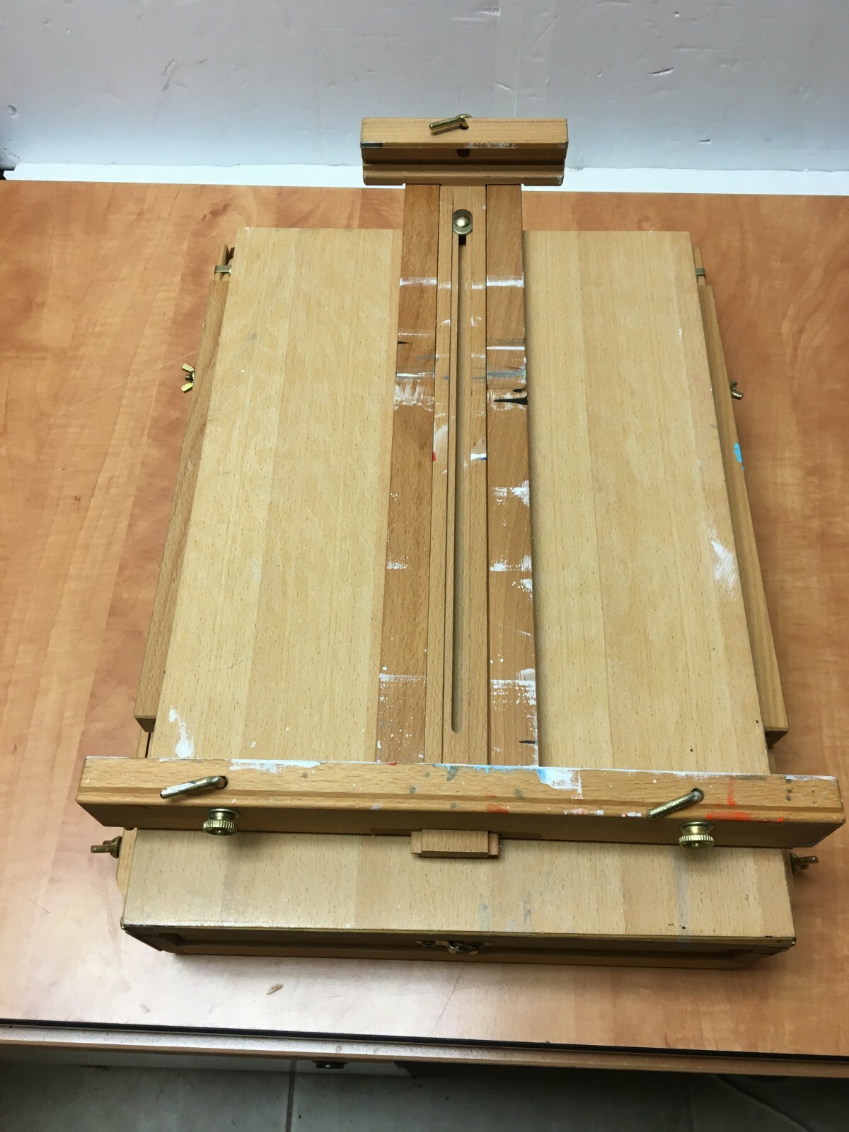 Traveling Art Easel Wood Sketch Box Fully Adjustable