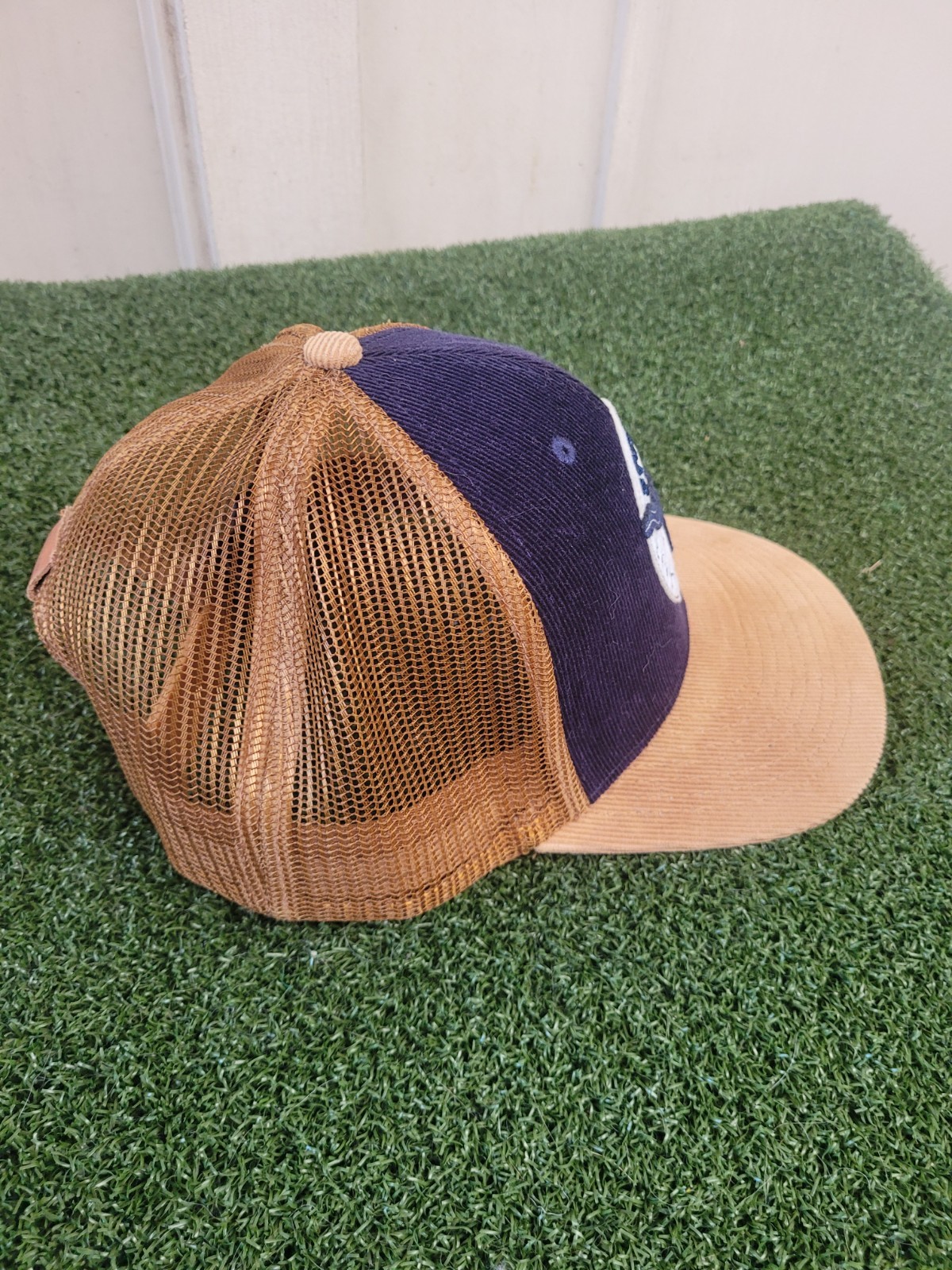 STETSON 'LIVE THE LEGEND' FELT TRUCKER CAP / HAT w/ Steer Head Patch SNAP Back