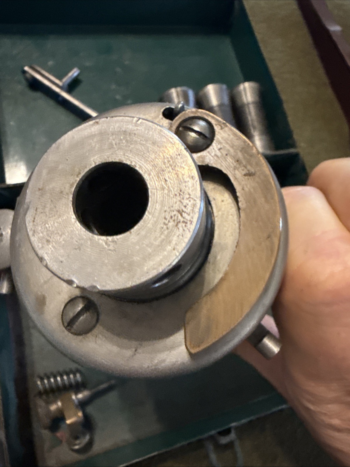 RITE TOOL COMMUTATOR ARMATURE CUTTER &4 COLLETS ELECTRIC MOTOR REPAIR HAND LATHE