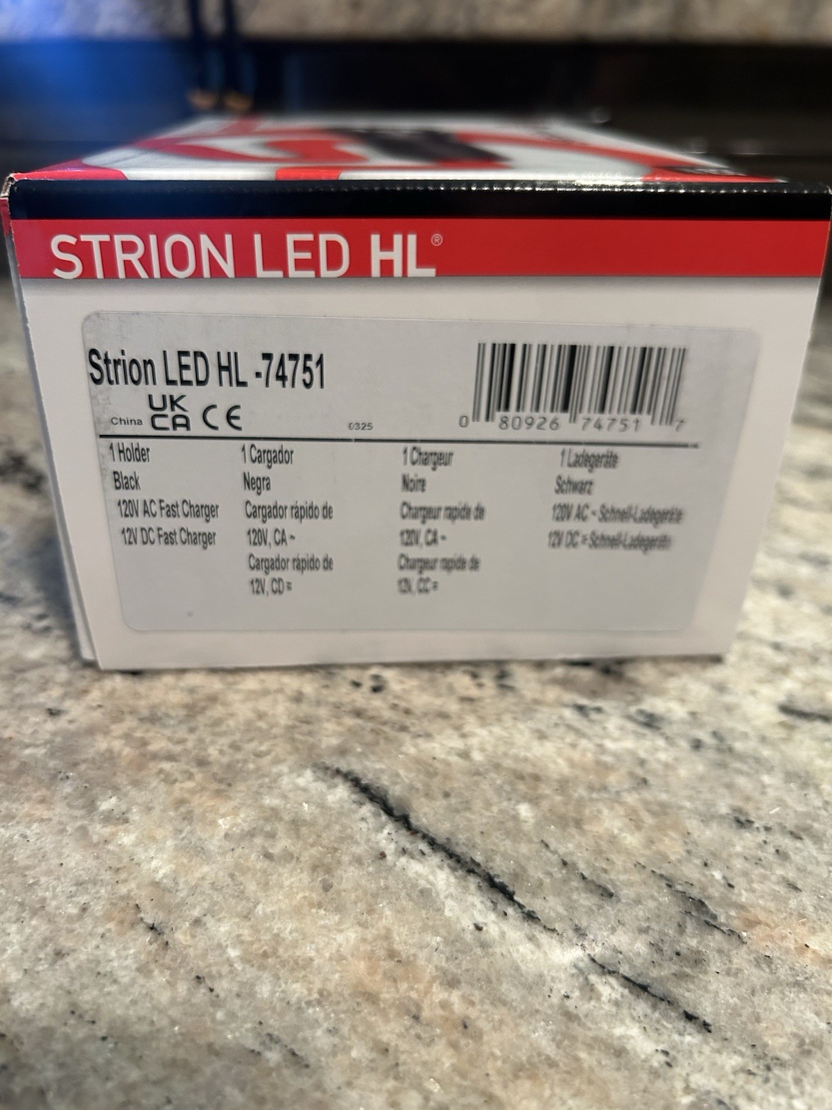 New Streamlight Strion LED HL flashlight with charging base,battery and cables