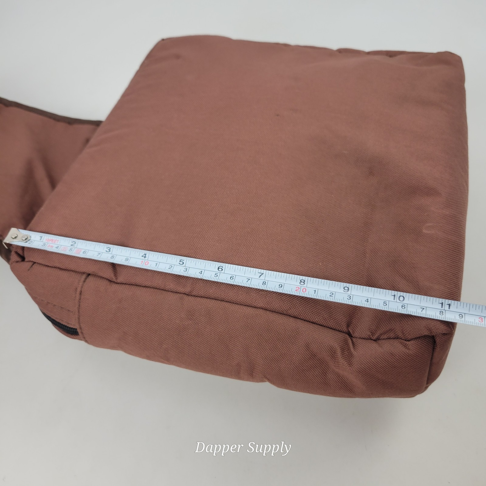 Weaver Nylon Saddle Bag Light Brown