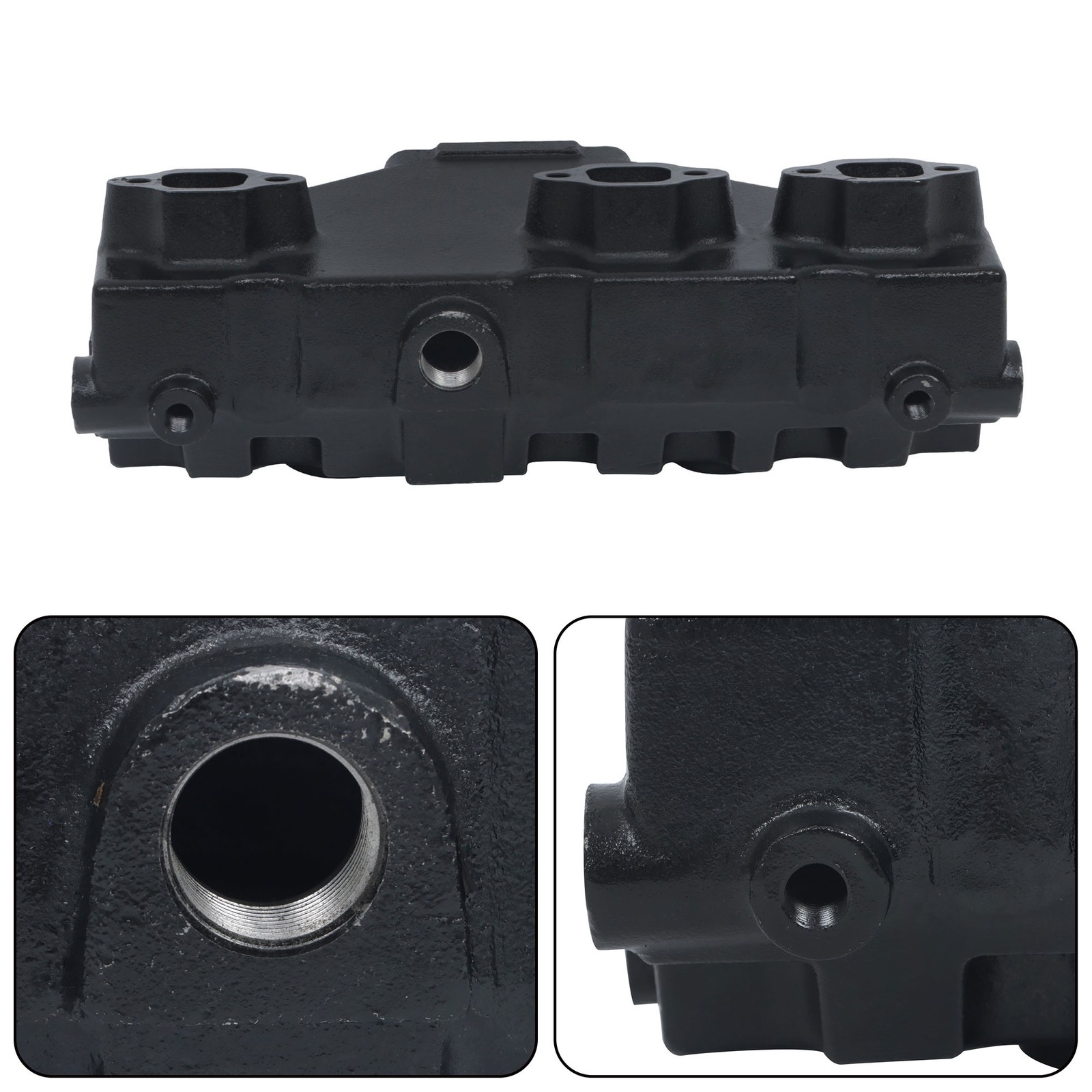 2× For Mercruiser 4.3L V6 1985-2002 Exhaust Manifold Replaces# 99746A17 99746A3