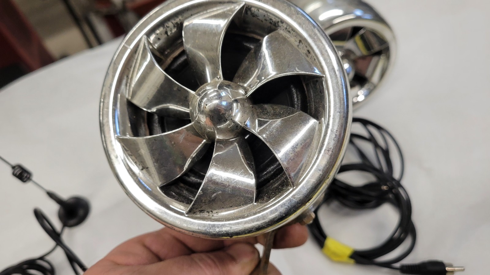 Shark Motorcycle Speaker Audio System SHKC7800 Bluetooth Usb MP3