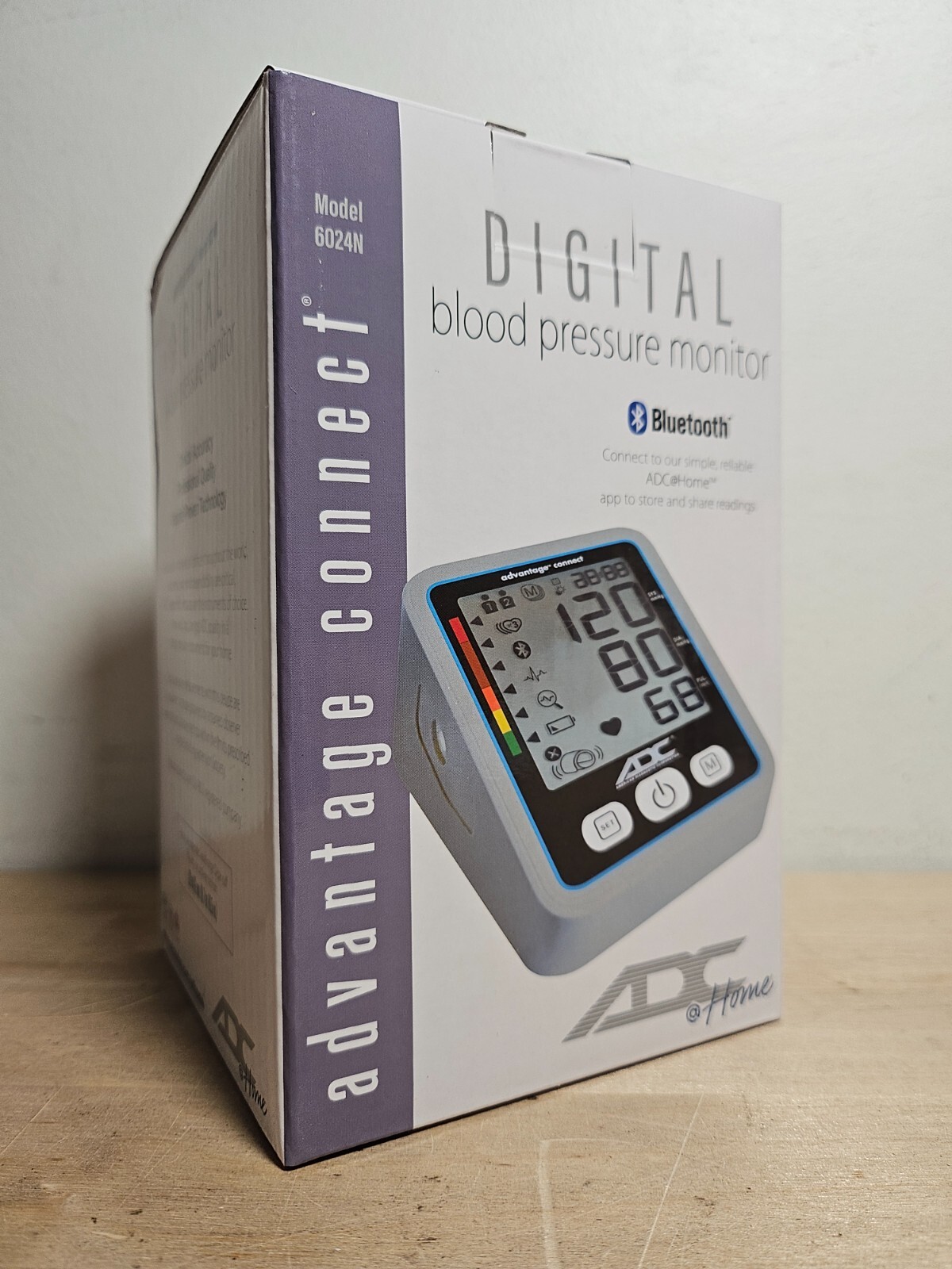 ADC Advantage Connect - Digital Blood Pressure Monitor w/ Bluetooth 6024N