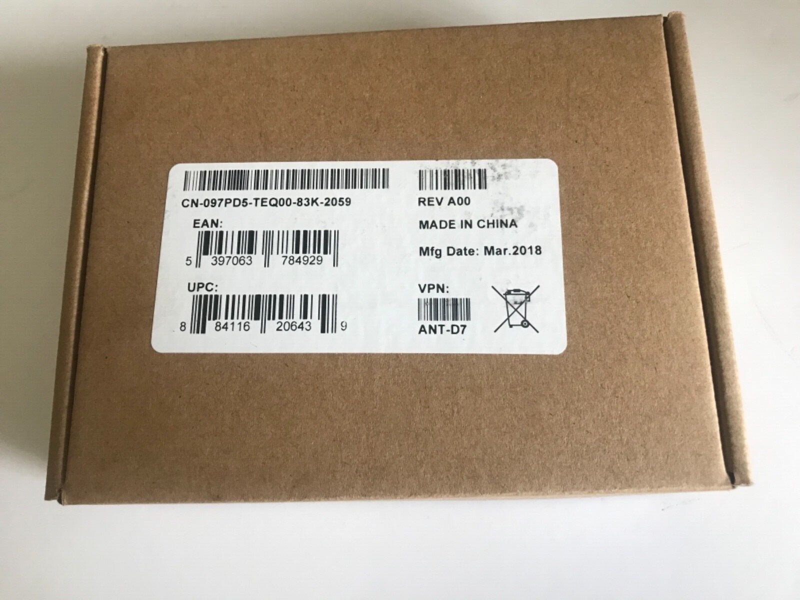 Dell 0GJRH7 OptiPlex Wi-Fi Wireless Adapter Antenna Kit CN-097PD5-TEQ00 (In Box)