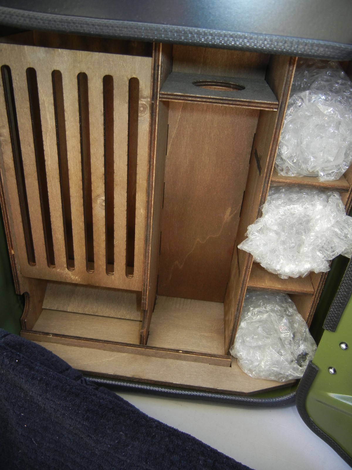 Handmade Jerry Can Mini Bar Personalized ('Mark') Liquor Cabinet Gift, NEW-OTHER