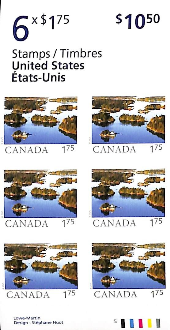 Canada - 2025 - Scott 3478 - Thousand Islands - Complete Booklet