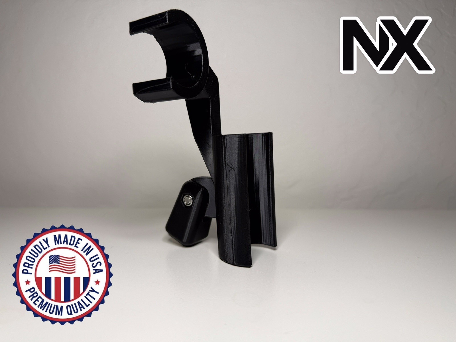 Royer R-10 and SM57 dual mic holder