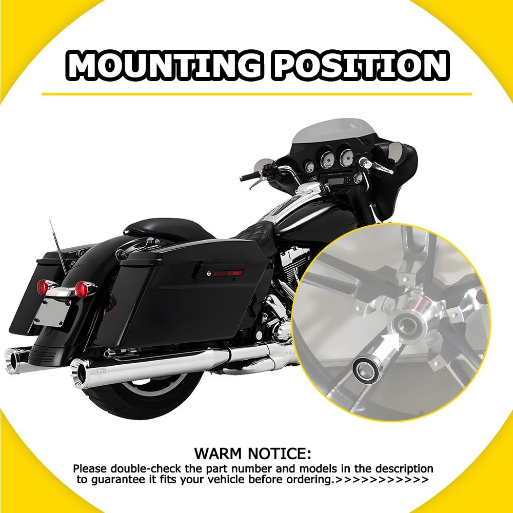 For Harley-Davidson 2008-Up Touring 25mm NON ABS Wheel Bearing 9276B Silver New