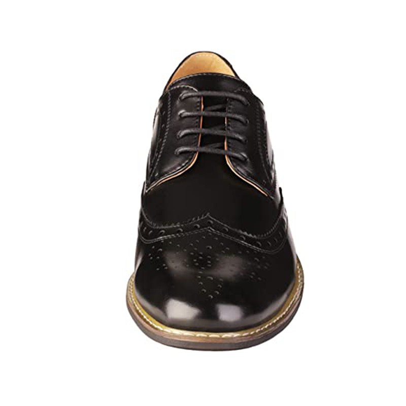 Bruno Marc Italy Prince Men's Classic Modern Oxford Wingtip Lace Dress Shoes