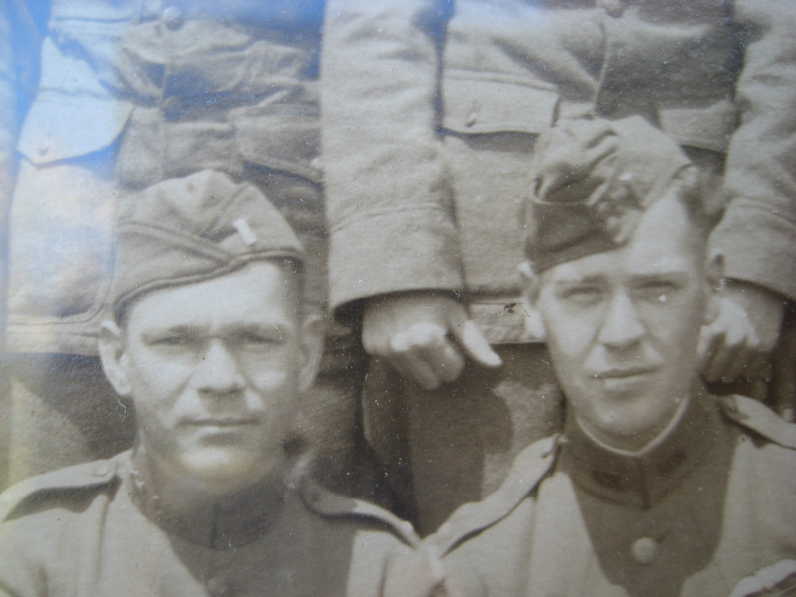 WWI 370th Aero Squadron Yardlong Back From France Named Pilot w/ Jack Russell