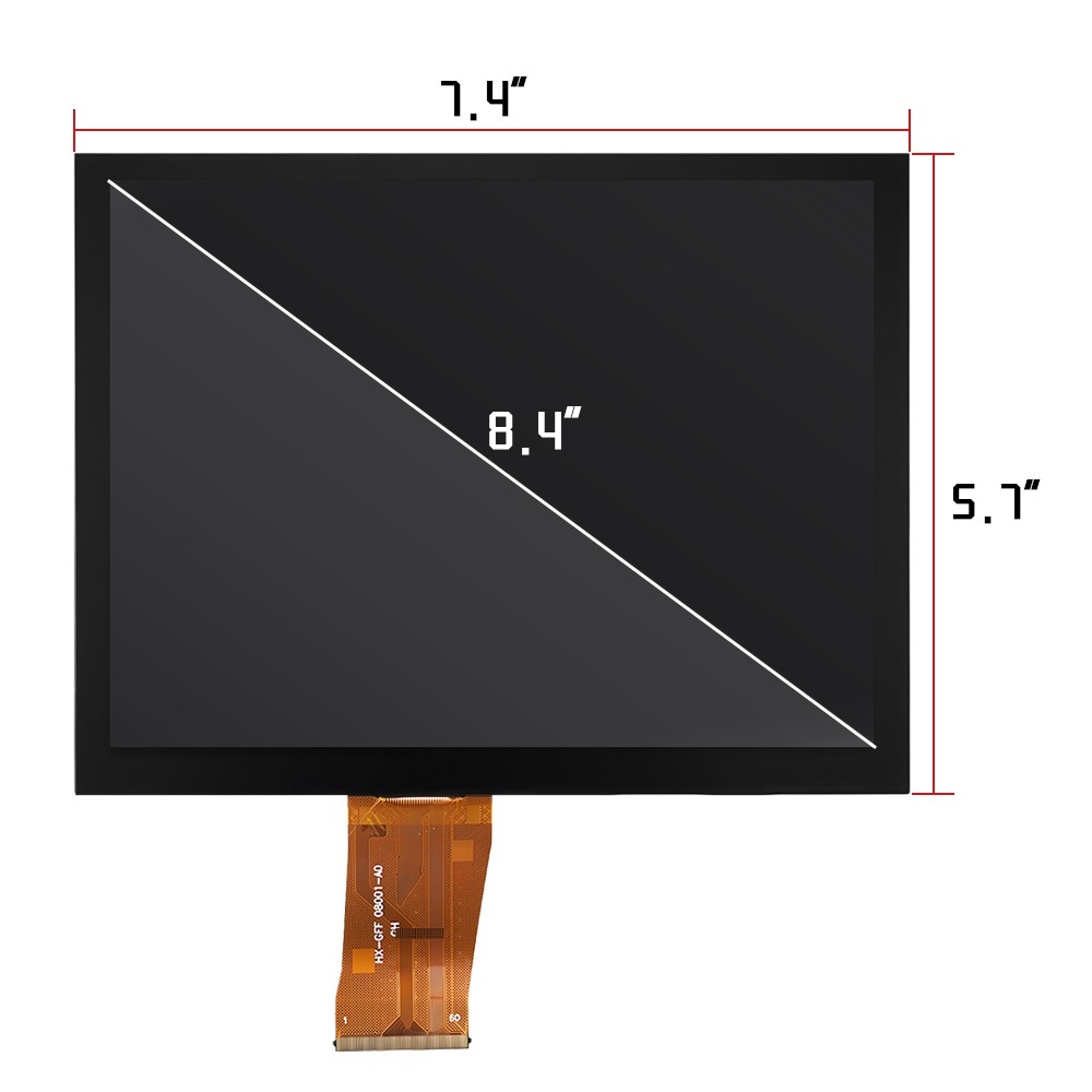 17-22 Replacement 8.4" Uconnect 4C UAQ LCD Display Touch Screen Radio Navigation