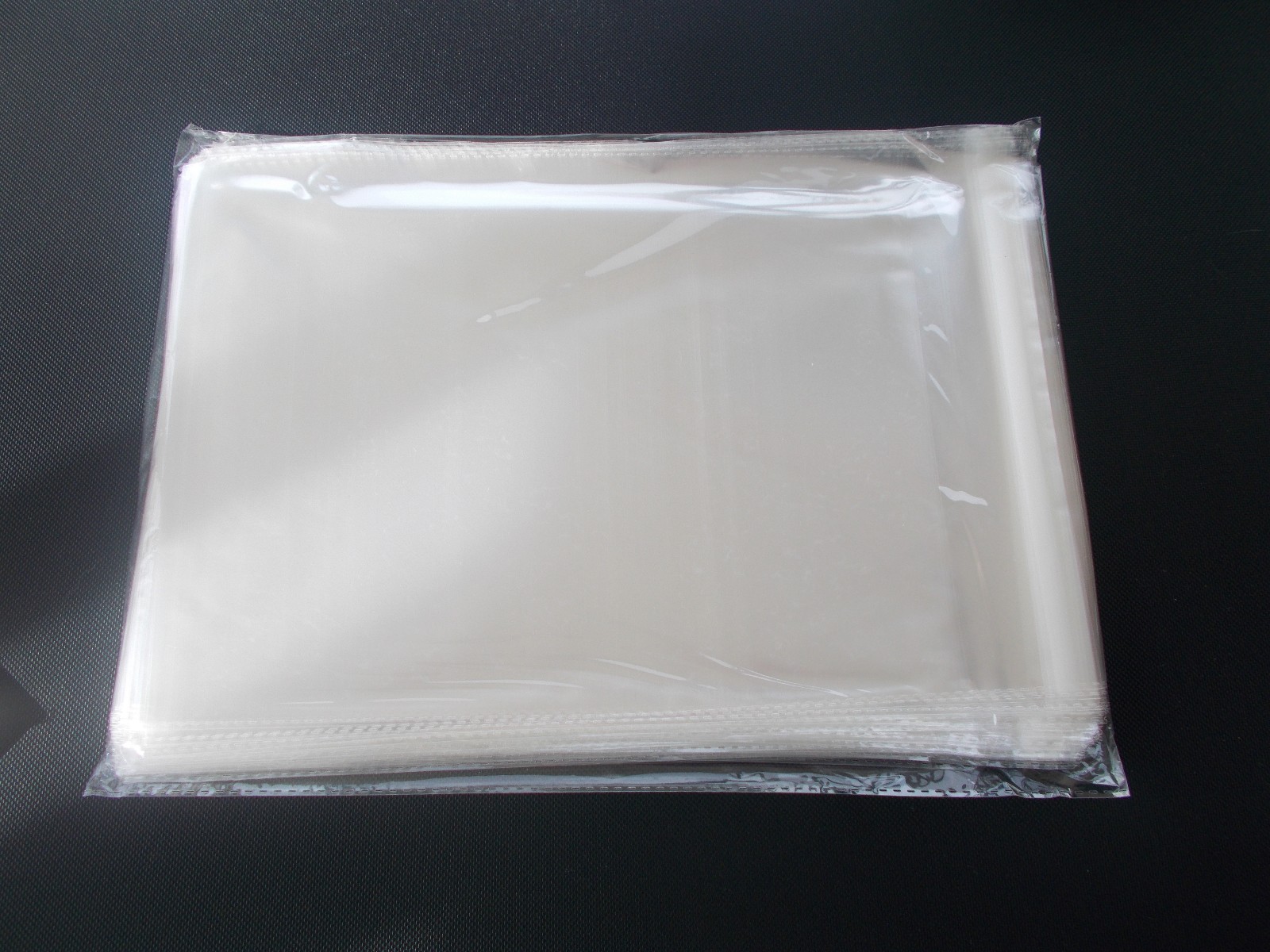 100 5 x 7 Clear Resealable Cello Bag Plastic Envelopes Bags Sleeves 1.5mil