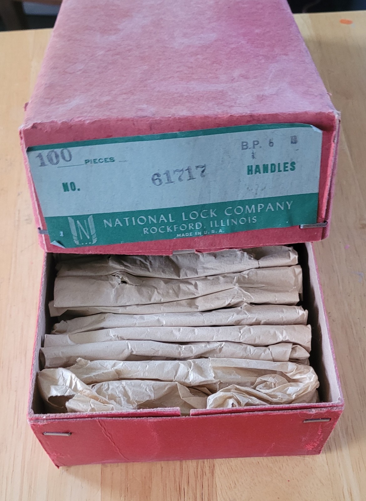 Vintage Mid Century Modern Arched Satin Gold Drawer Pulls...New Old Stock!