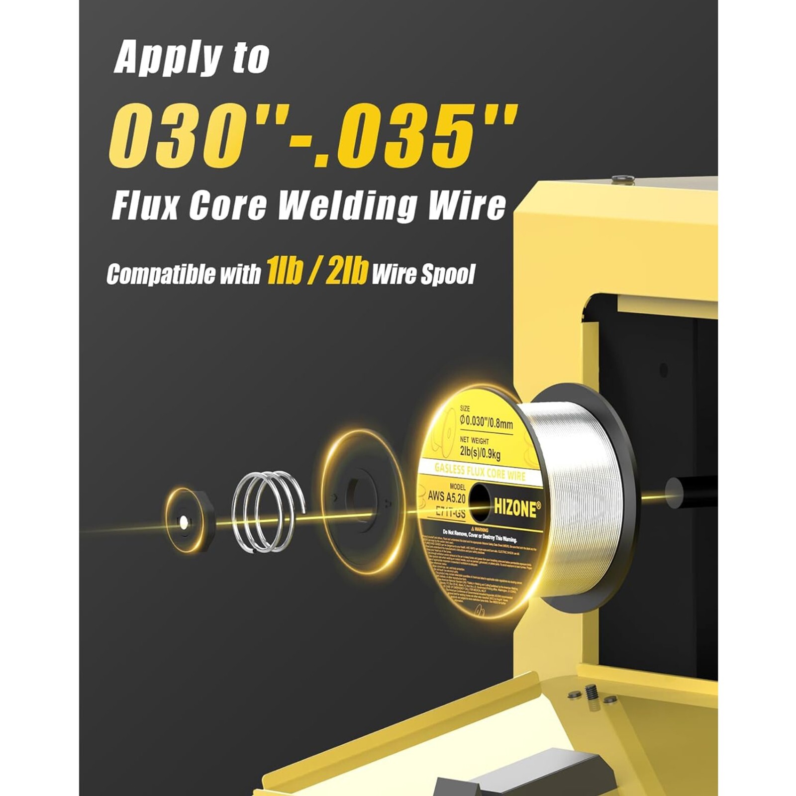 135A Mig Welder Intelligent Portable IGBT Inverter 110V 3-in-1 Welding Machine