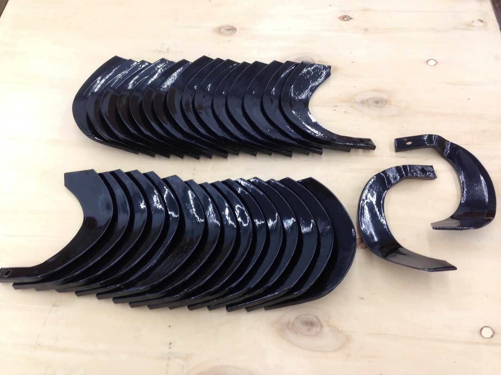 tiller blades HWG 10 mm bolt 30 quantity Yanmar, Hintomoto, Farm Pro, Kubota